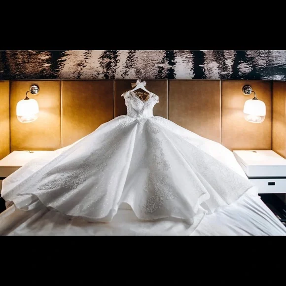 Custom European wedding dress!